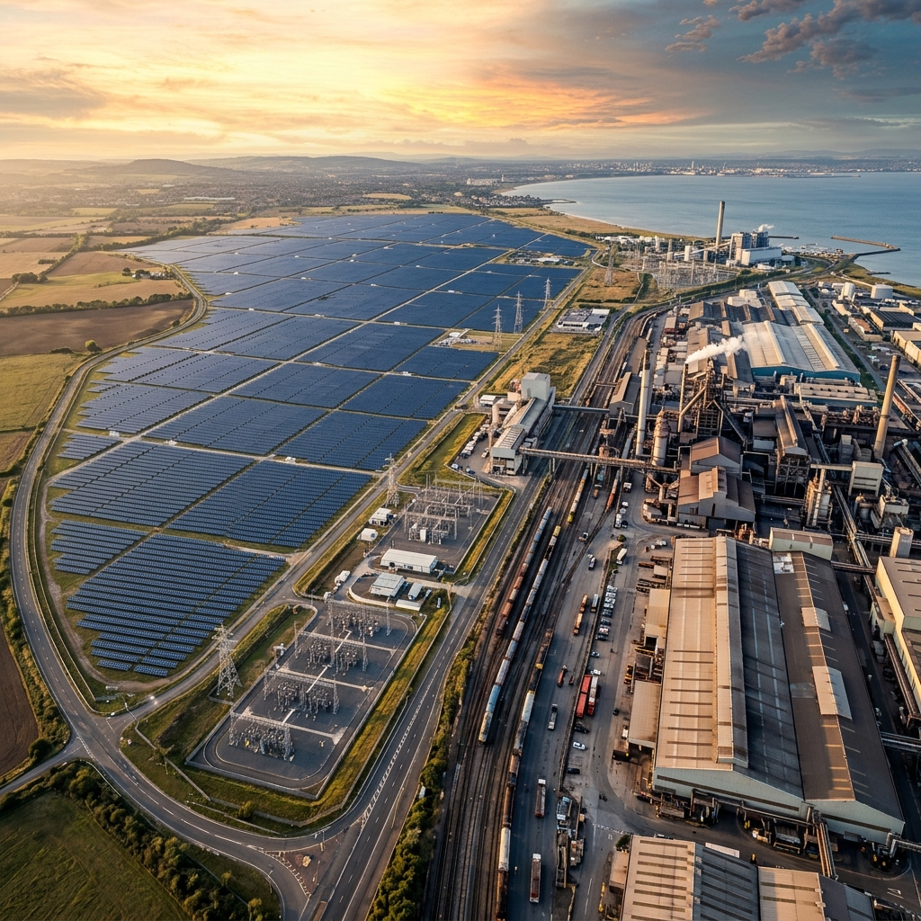 Industrial Solar Farm